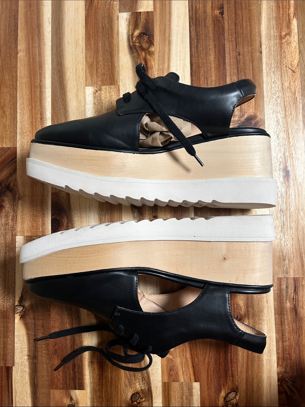 BIBILOU x FREE PEOPLE Madison Platform Cutout Wedge